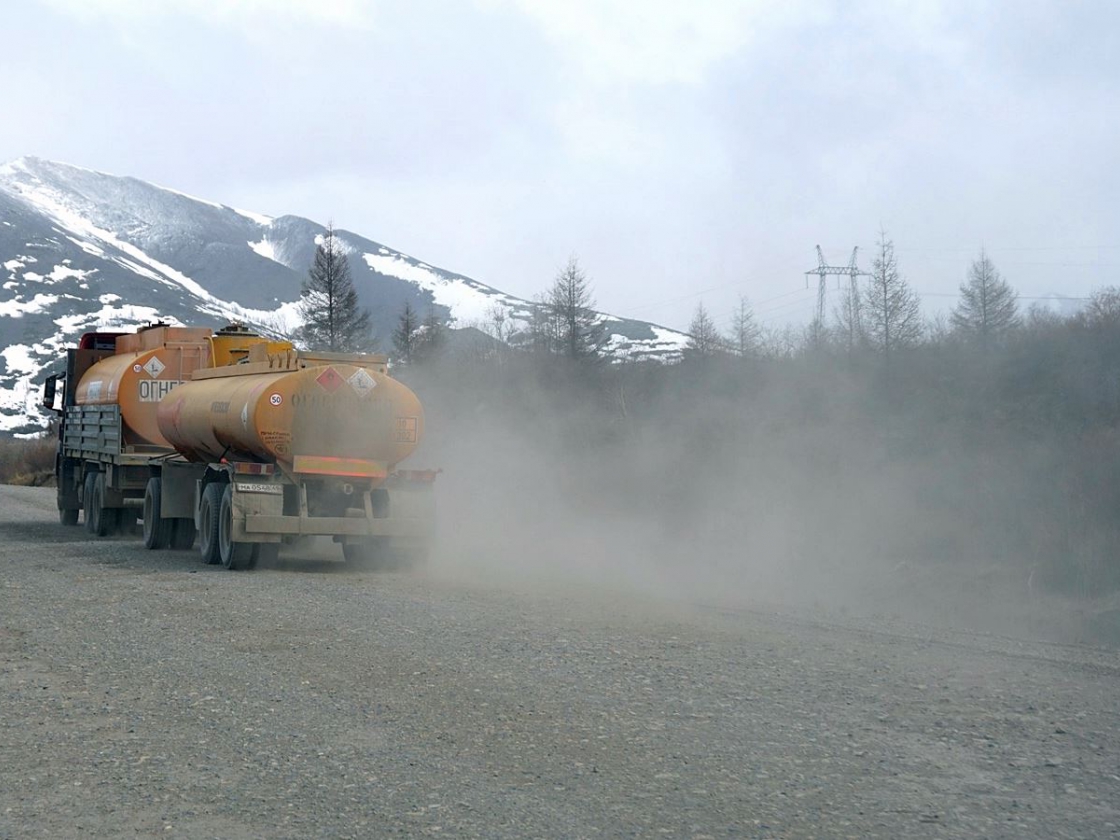 Качество обеспыливания трассы «Колыма» проверит Министерство дорожного хозяйства и транспорта Магаданской области